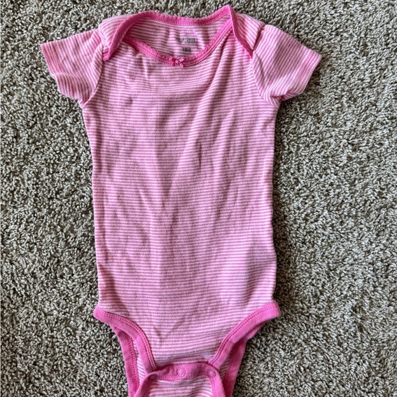 Simple Joys by Carter’s Baby Girl 6-Pack Short Sleeve Bodysuits - Size 18 Months - Picture 7 of 12